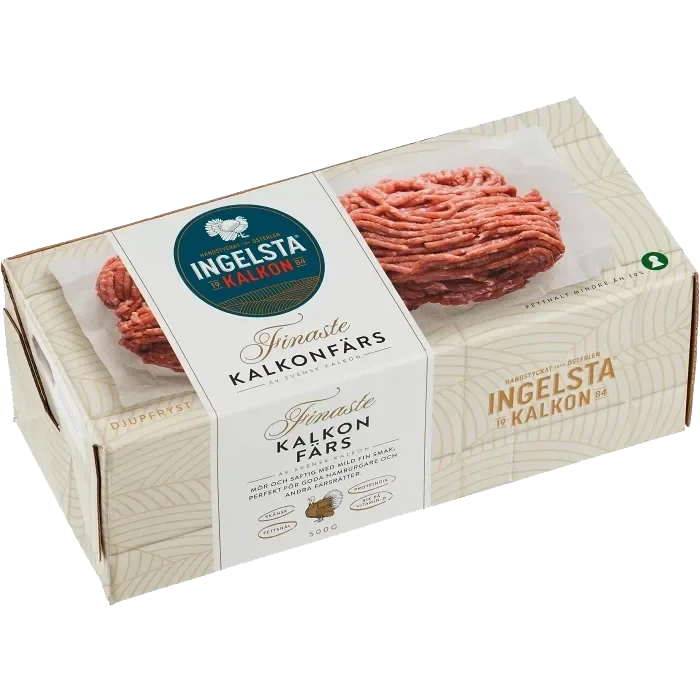 Kalkonfärs Fryst 500g Ingelsta kalkon