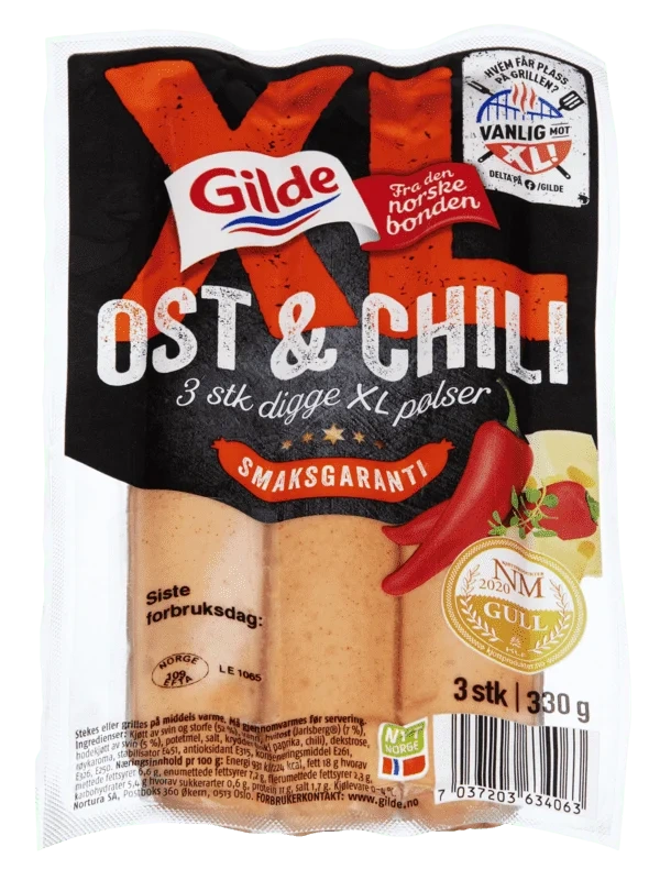 Gilde Ost & Grill XL 330g