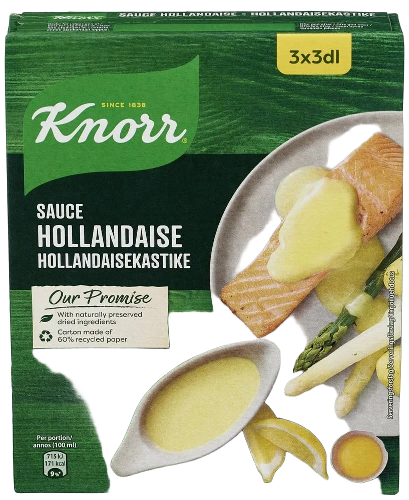 Hollandaisesaus 3 stk