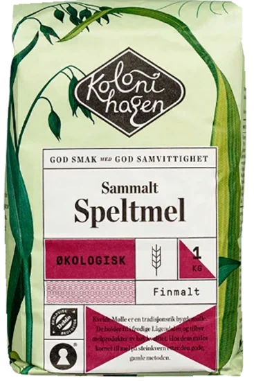 Spelt Sammalt Fin Økologisk 1 kg Kvelde Mølle