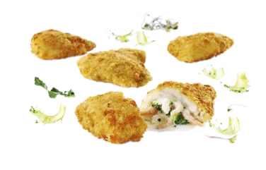Rødspette Panert Reker og Broccoli