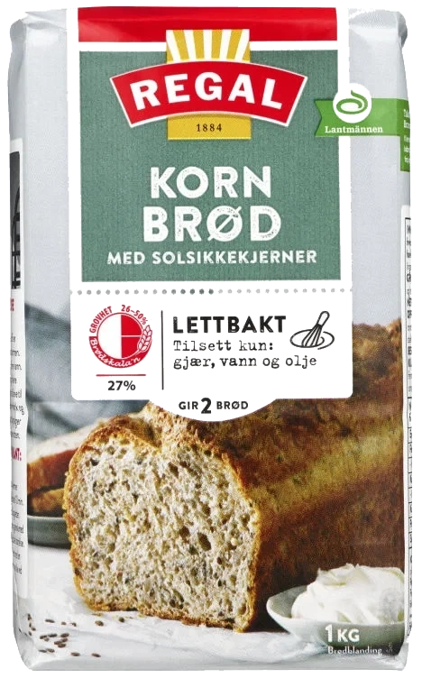 Kornbrød 1kg Regal