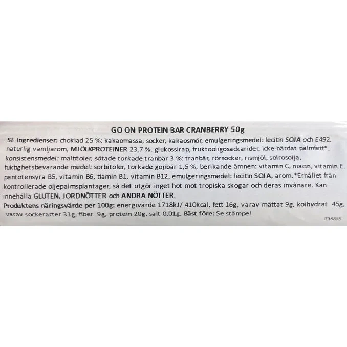 Proteinbar Tranbär 24-pack