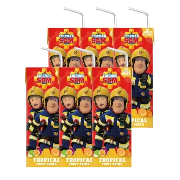 Fruktjuice 6-pk - Brannmann Sam