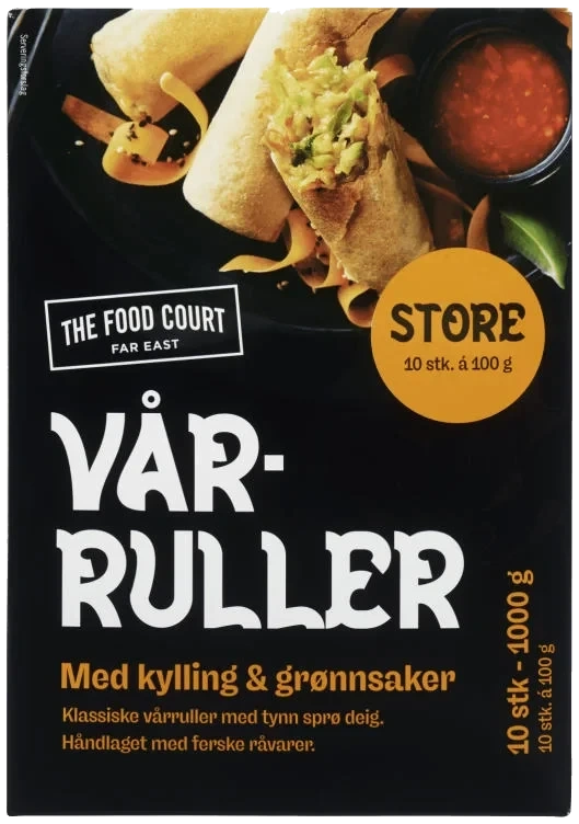 Vårruller Kylling 1kg Food Court