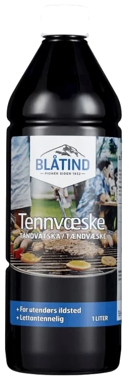 Tennvæske 1l Klar Blåtind