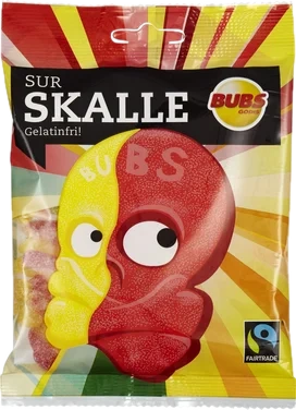 Bubs Sur Skalle 190g