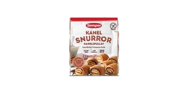 Kanelsnurrer Gl.Fri 200g Semper