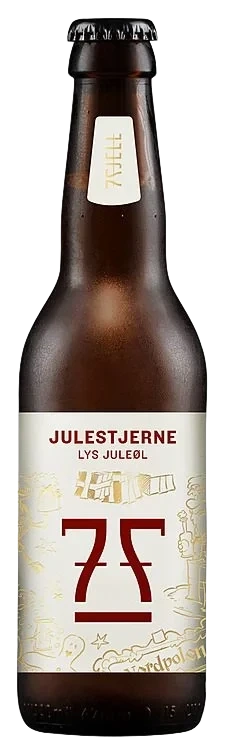 7fjell Julestjerne Lyst Juleøl 0,33l Fl 12stk