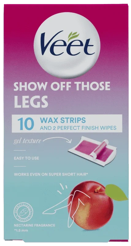 Veet Cold Wax Strips Ben 10stk