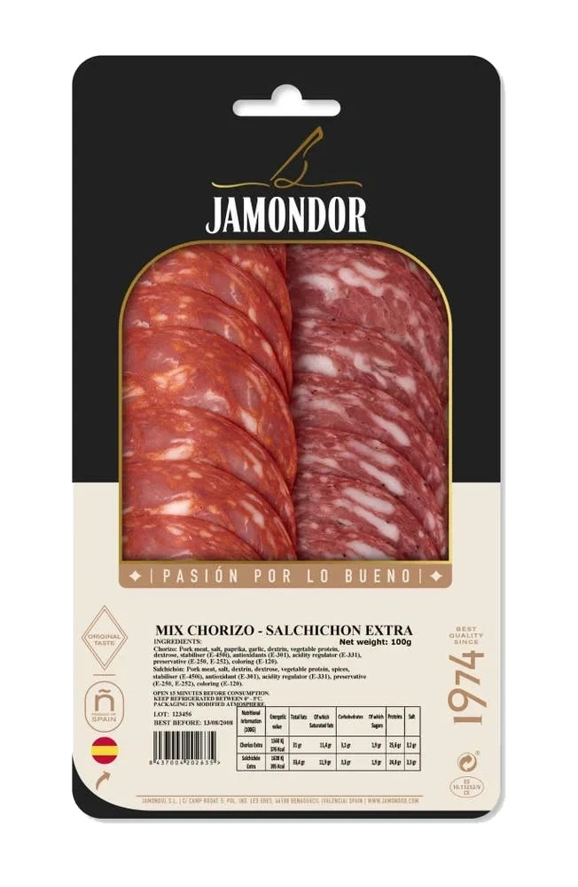 Mix chorizo og salchichon