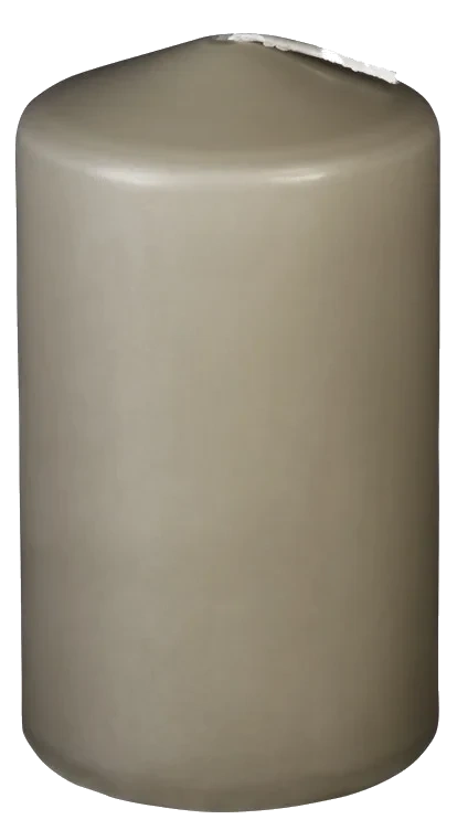 Kubbelys Lys Grå 12cm 1stk Unik