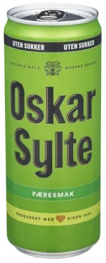 Oskar Sylte Pæresmak uten Sukker 0,33l bx