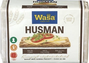 Husman Rågknäckebröd