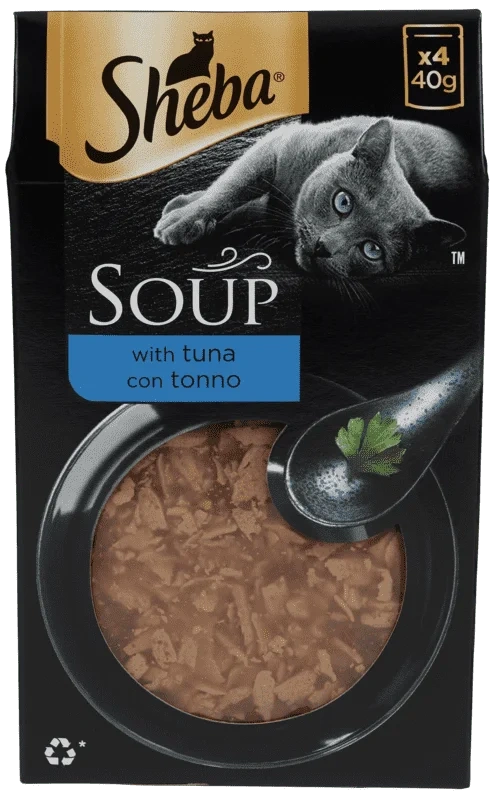 Sheba Soup Tuna 10x4x40g