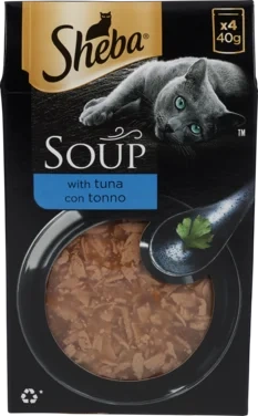 Sheba Soup Tuna 10x4x40g