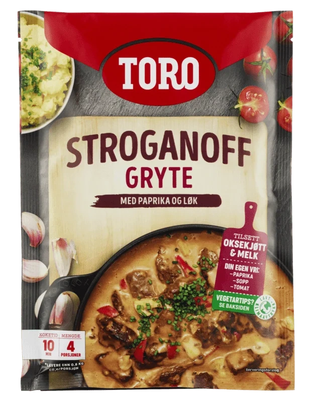 Toro Gryte Stroganoff 11x105g