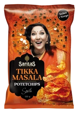 Tikka Masala Chips 120g Saritas