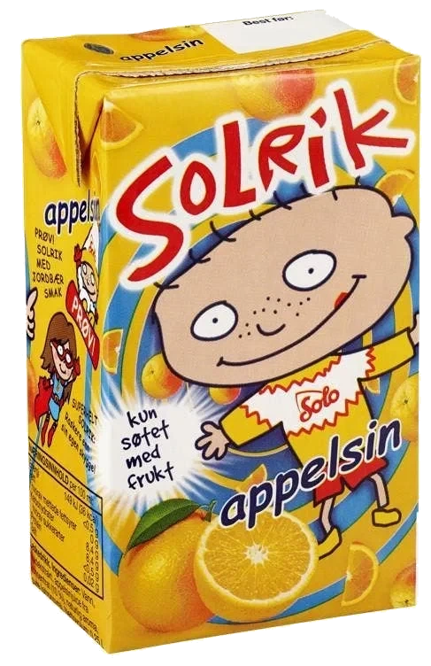 Solrik Appelsin Lett
