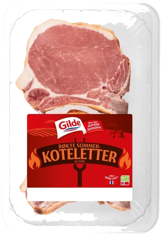 Sommerkotelett Bøkerøkt Ca440g Gilde