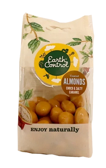 Mandel med Sjokolade & Karamell 125g