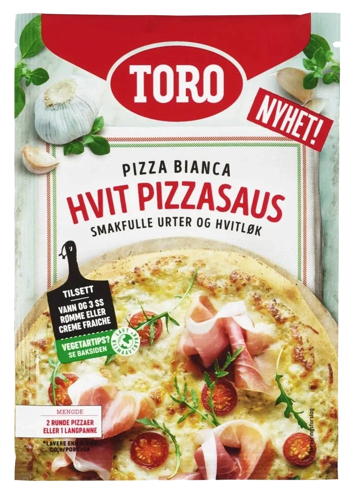 Hvit pizzasaus