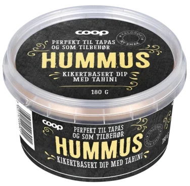 Hummus 180g Coop Emv