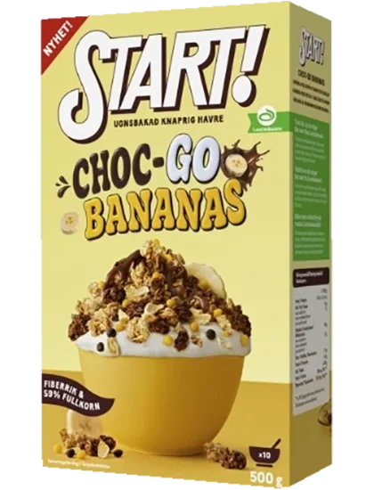 Start! Choc-Go Bananas 500g