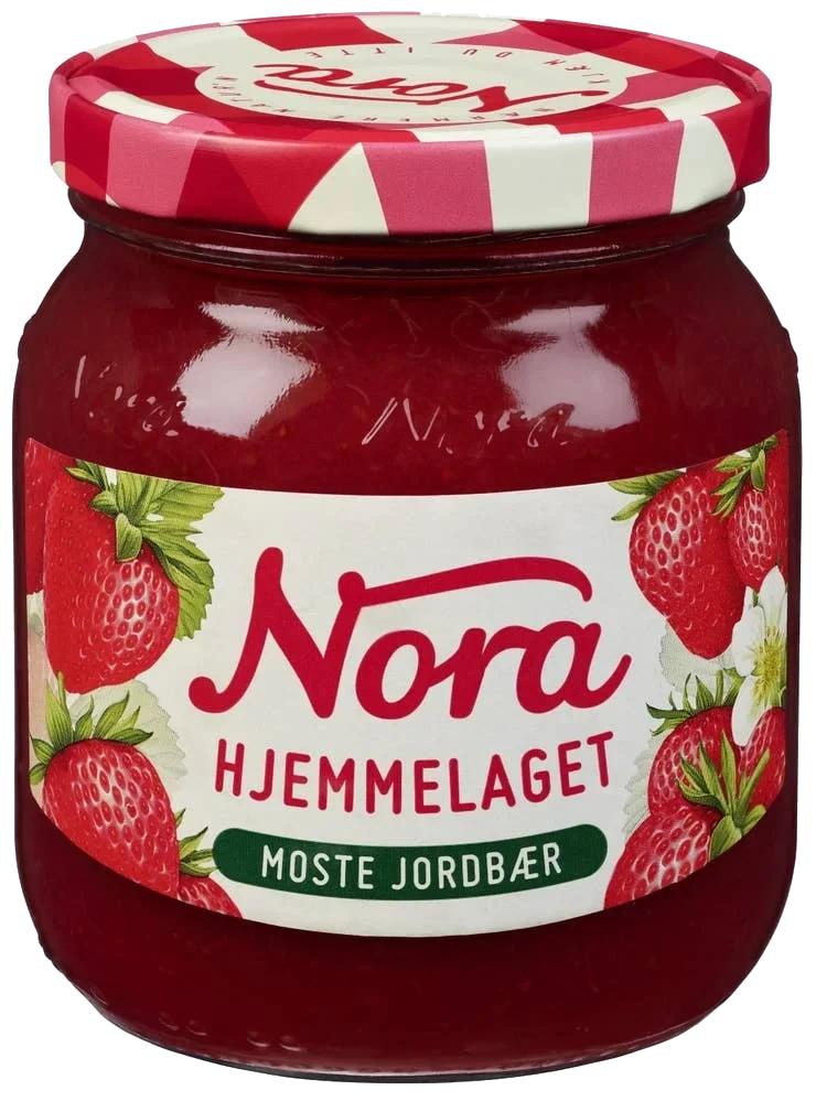 Moste jordbær Hjemmelaget