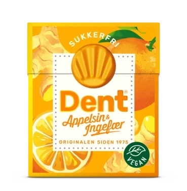 Dent Appelsin&ingefær 24g