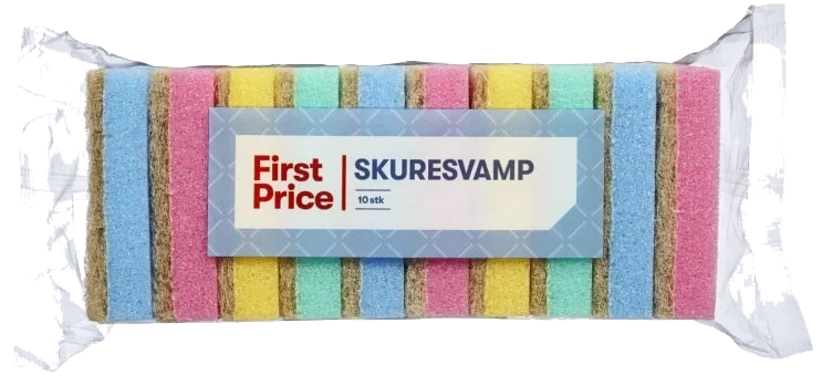 Skuresvamper First Price 10 Stk