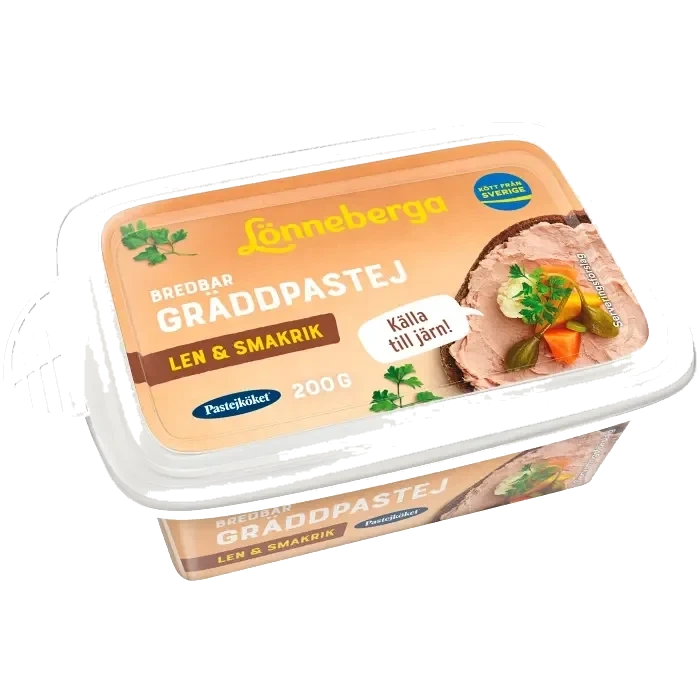 Gräddpastej 200g Pastejköket