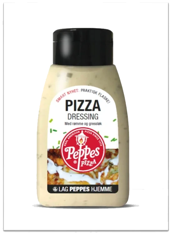 Pizzadressing m/Rømme 210g Peppes