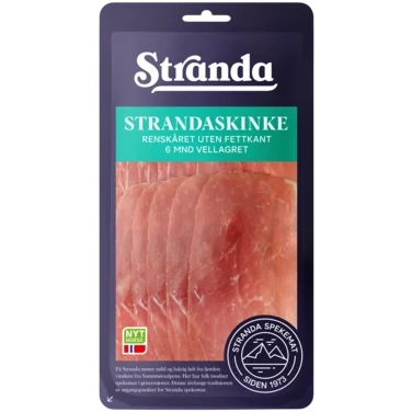 Renskåret Strandaskinke 70g