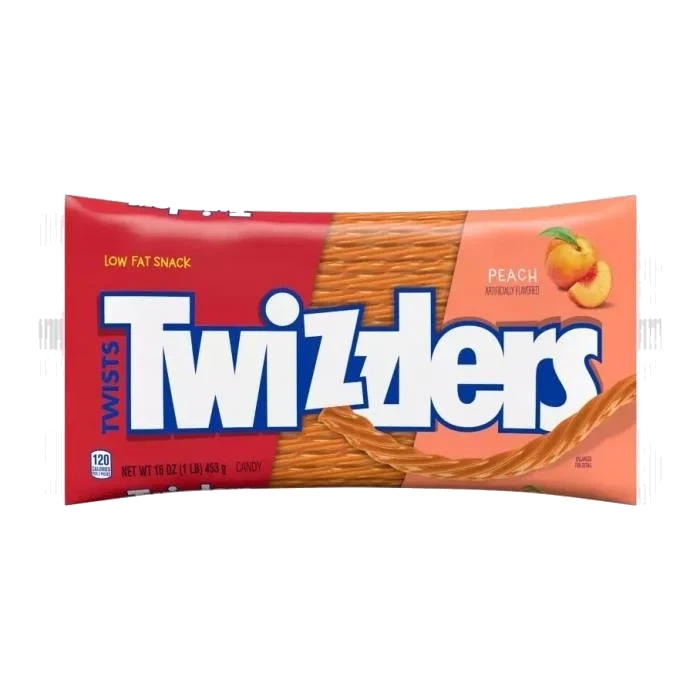 Twizzlers Peach 453 g DATOVARE