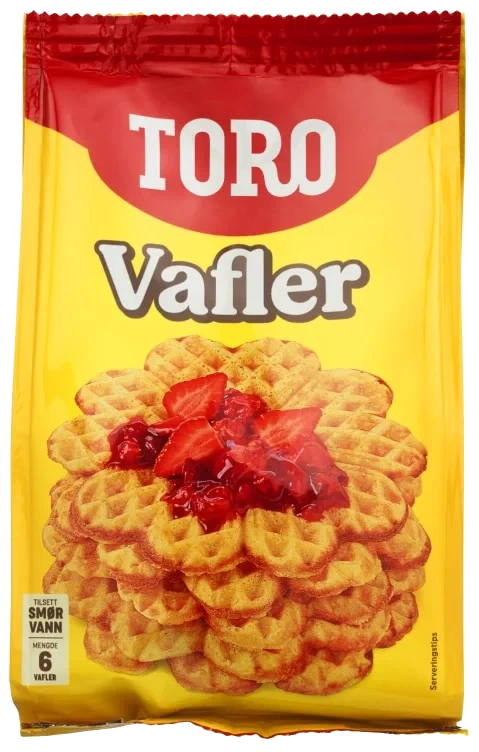 Vafler Mix 255g Toro