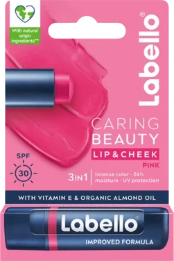 Labello Caring Beauty Pink, 4,8g