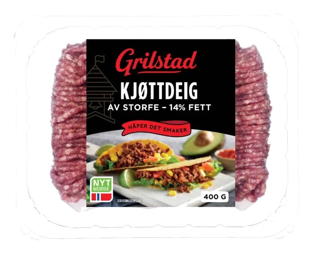 Kjøttdeig av storfe