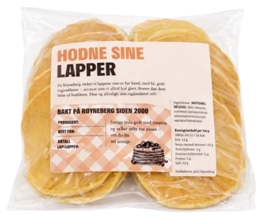 Hodne Sine Lapper 315g 8pk