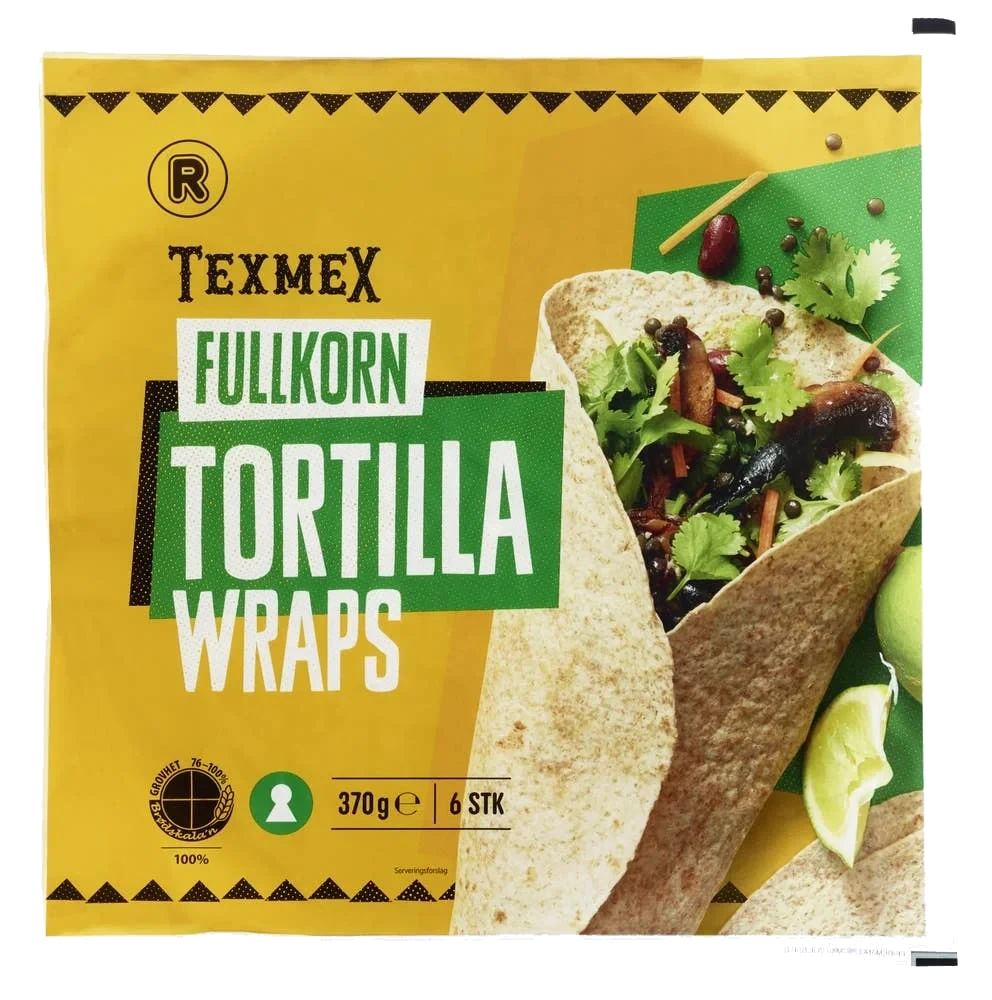 Tortilla fullkorn Large