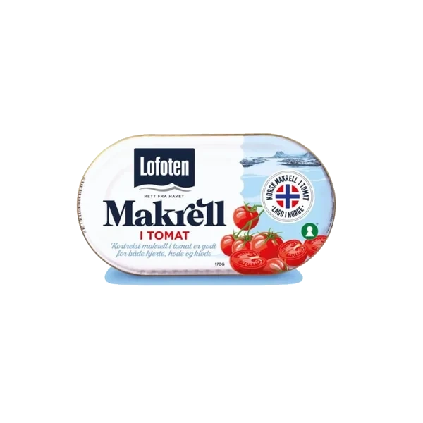 Makrell I Tomat Original 170g Lofoten