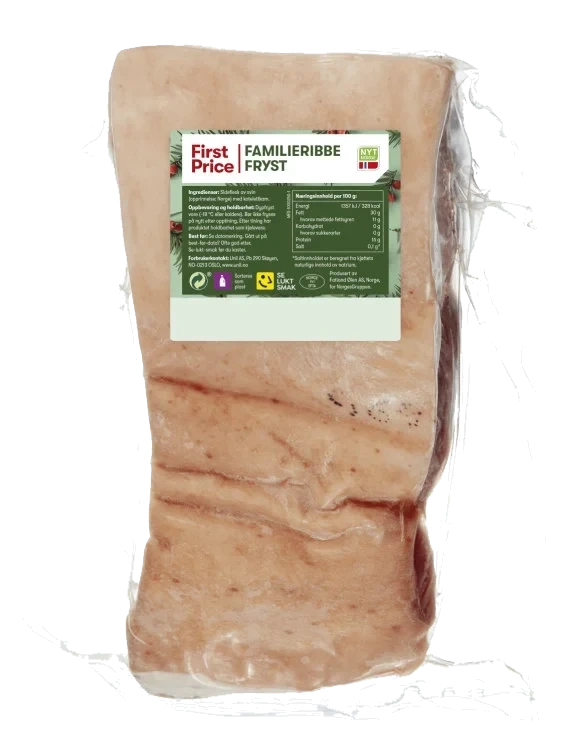 Svin Familieribbe Ca2,8kg First Price