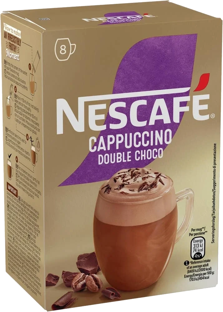 Kaffepulver Cappuccino Double Choco