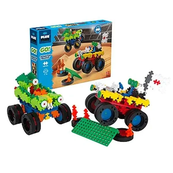 Monster Trucks Byggesett - 600 brikker