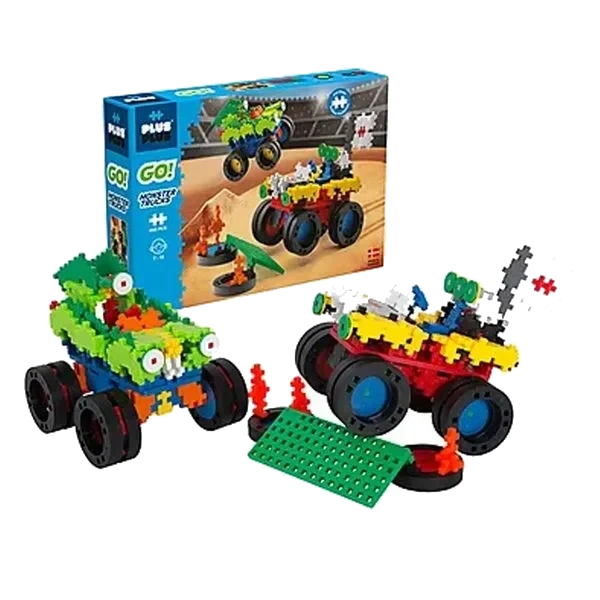 Monster Trucks Byggesett - 600 brikker