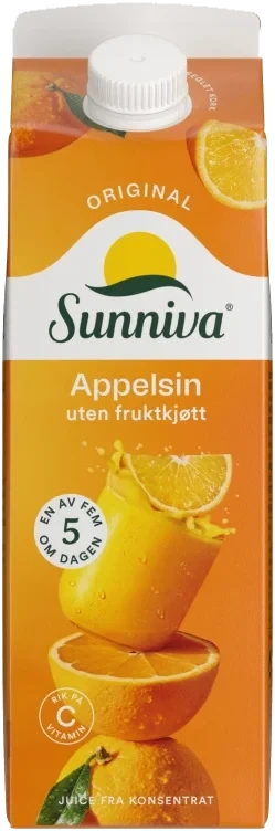 Appelsinjuice 0,5l Sunniva