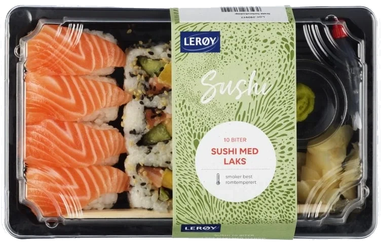 Sushi Laks 10 Biter 272g Lerøy