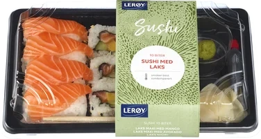 Sushi Laks 10 Biter 272g Lerøy