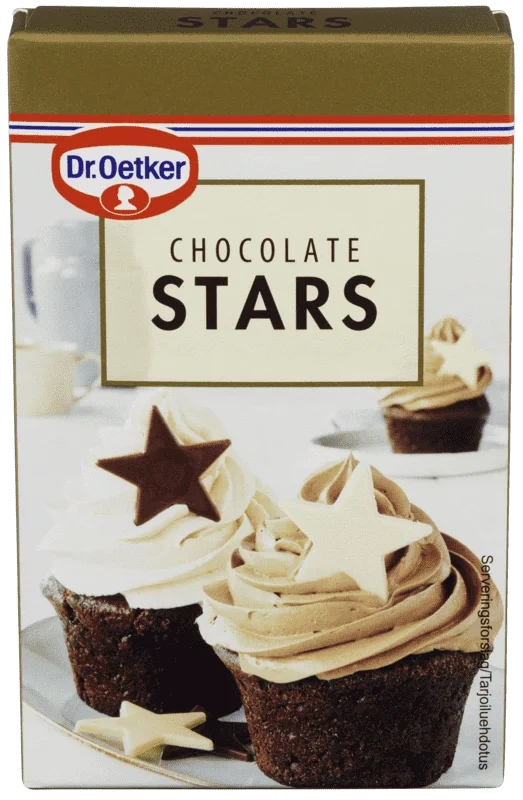 Chocolate Stars 20g Dr Oetker