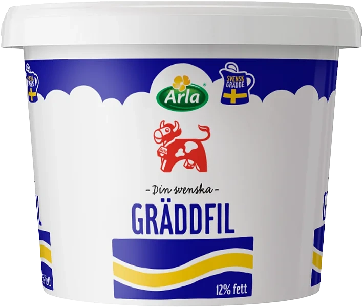 Gräddfil 12% hink